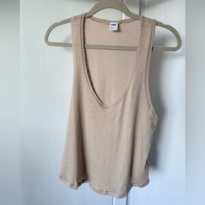 TNA Light Tan Tank Top